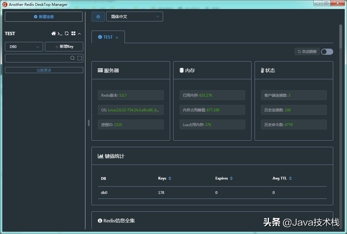 redis 可视化工具_redis可视化界面工具_linux可视化界面工具